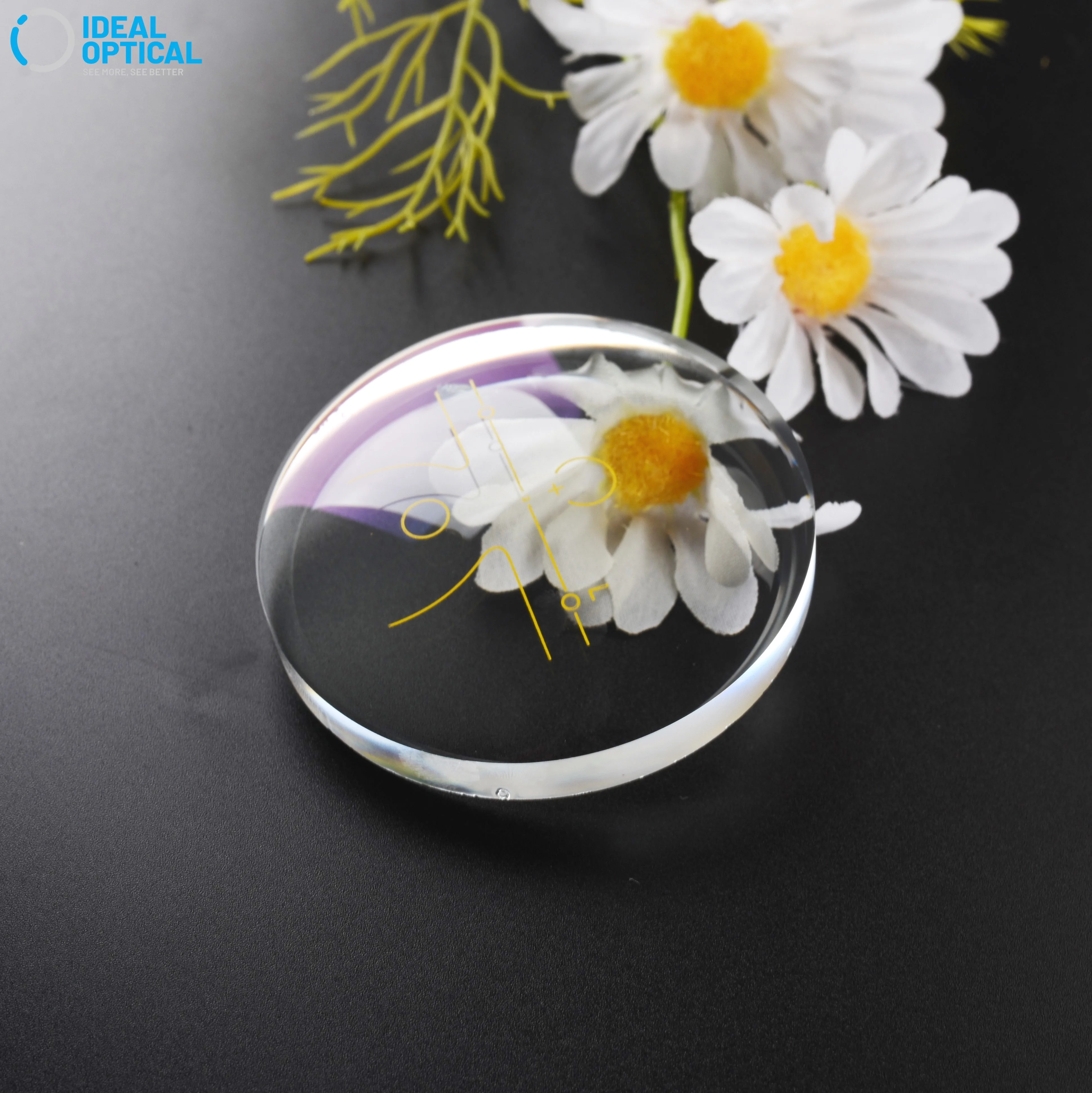 High Quality Cr39 Anti Blue 1.56 Uv400 Optical Lens Hmc Emi Progressive Polycarbonate Light Lens