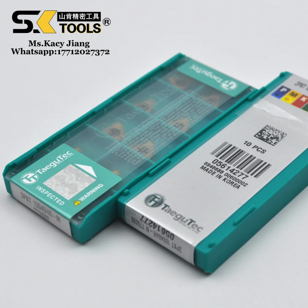 Оригинальные высокие положительные вставки TAEGUTEC 3PKT 10 m 100404R-M TT9080 для 90C плеч и общей обработки