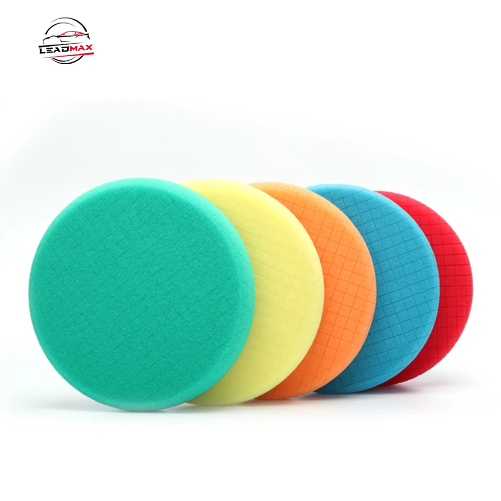 Imported 5 Inch Car Polishing Foam Pad Coarse Medium Cutting Detailing Buffing Sponge Imported 5 Inch Car Polishing Foam Sponge