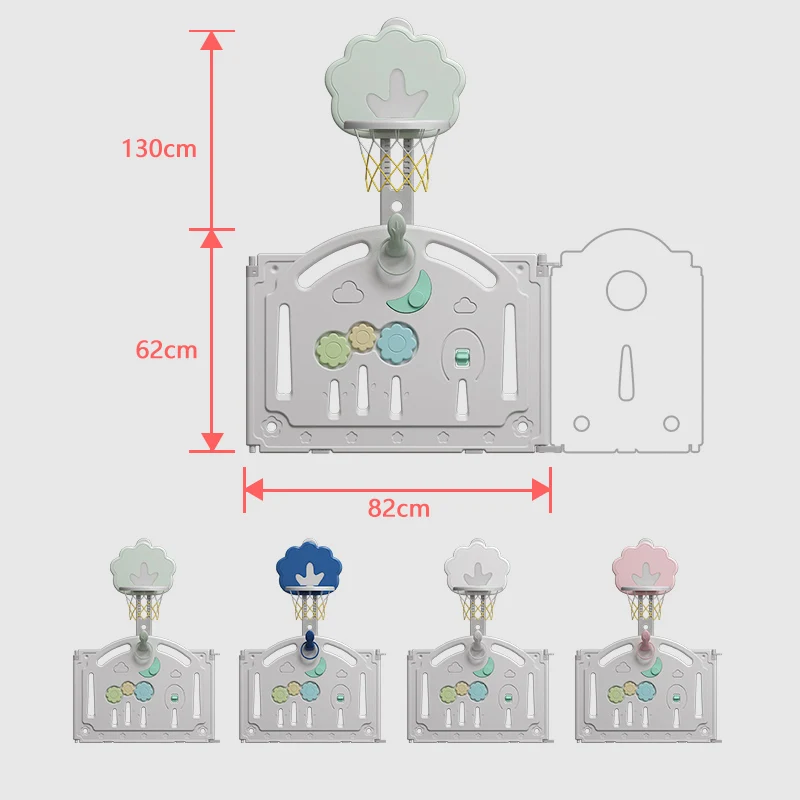 Children Kids Play Yard plastic Baby playpen indoor Safety Fences gate Playpen