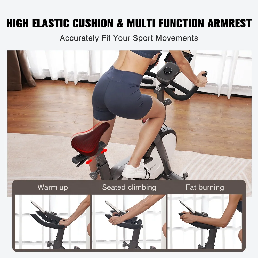 Mobifitness Commercial Home Used Smart Gym Fitness Spinning Indoor Exercise Magnetic Resistance Fit Spinning Bike