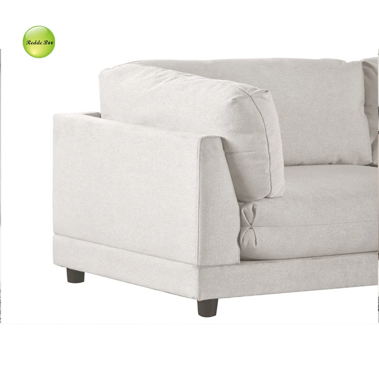 Comfortable Shape Fabric Sectional Living Room Sofa Sofa Set 3 Seater Living Room Furniture Designs
