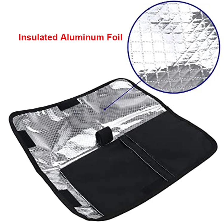 Women cosmetic clips combs travel pouch pockets Flat Iron hair straightener case heat resistant thermal pouch bag