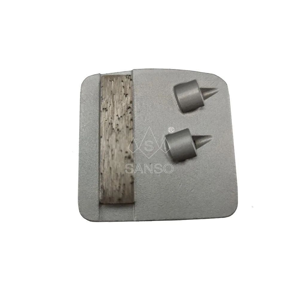 PCD Redi Lock Diamond Grinding Blocks Abrasive Pcd Tools Abrasive Pcd Grinding Block for Concrete Removing Epoxy