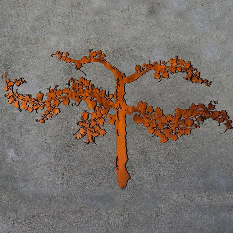 Weather resistant steel plate A588 corten steel sheet garden screen art Corten Steel supplier