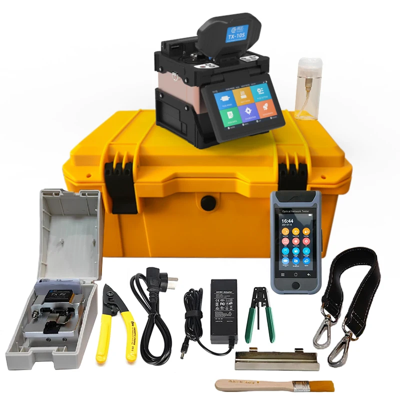 Hot Sale TX-10S Fiber Splicer Multi Language Fiber Optic Welding Machine Fusion Splicer TX-10S Fusion Splicing Machine