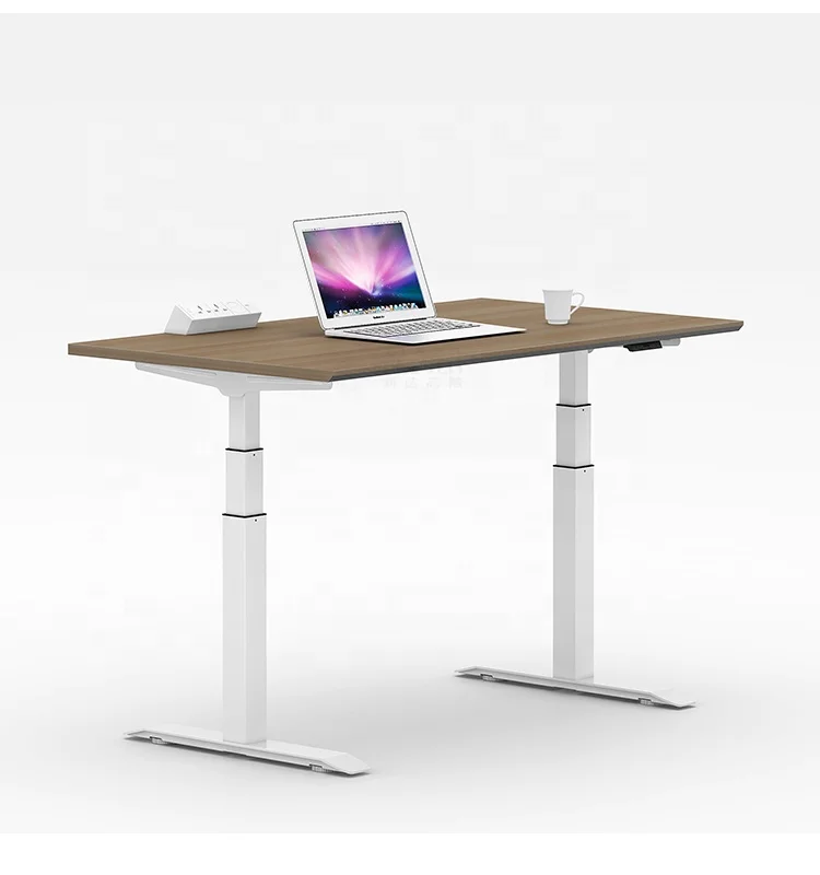 
2021 office customized furniture office desk Electric adjustable height Lifting table office supply Certified 