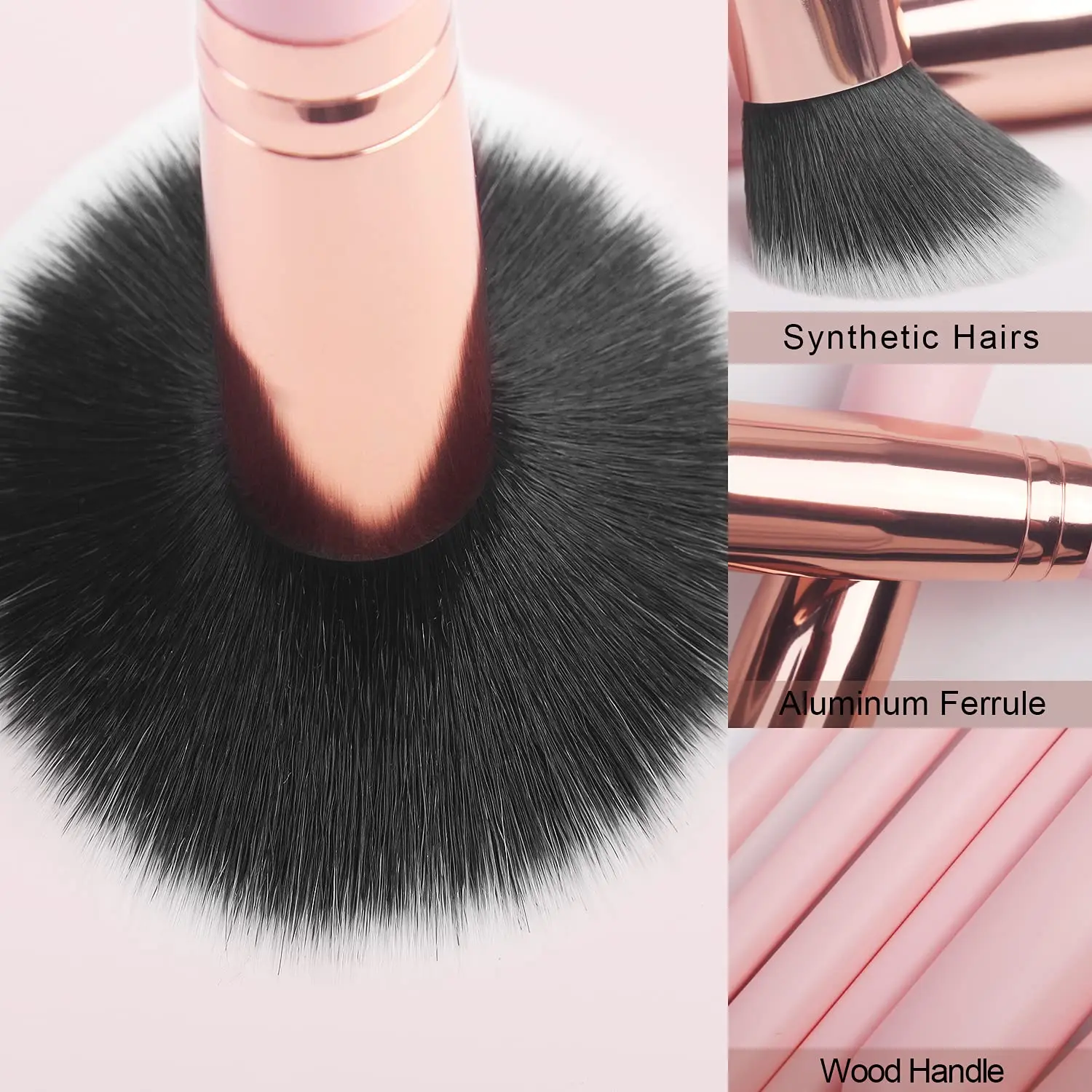25 Years Manufacturer -Zhengyi Industry OEM/ODM Premium Professional Brushes Makeup 18pcs Cute Makeup Brushes with Case