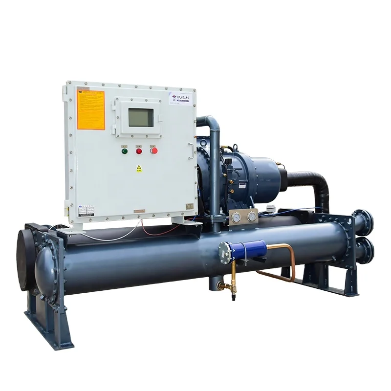 Water Cooled Screw Chiller For  Exposure Machine And Welding Machine Cooling Capacity 715 KW 220 HP Chiller