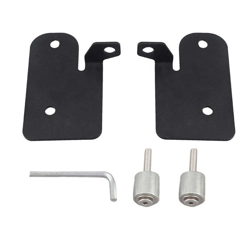 Vehicle Windshield Hinge Led Pods Cube Work Lights Mounting Bracket Holder for Jeep Wrangler JL JLU Gladiator JT