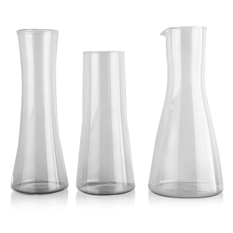 2023 new design carafes 1 liter double walled wine carafe vin