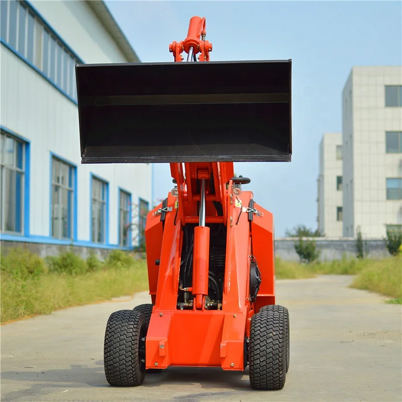 TAIAN brand multifunction Mini Skid steer loader MS500 with many tools small garden loader