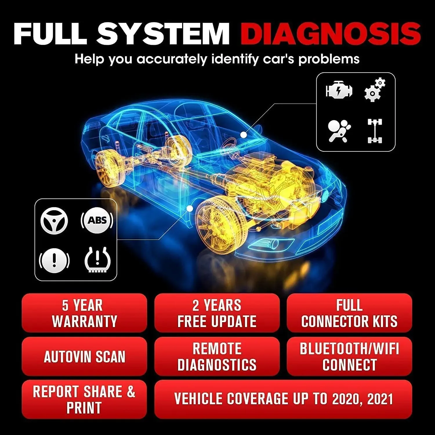 Professional Obd obd2 machine diagnostic scanner automotive programming auto scan diagnosis tools full system tool for cars