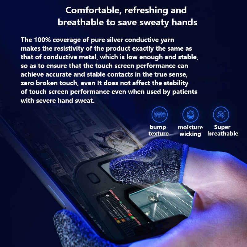 For Pubg Game Finger Sleeve Protection Sleeve For Gaming Games