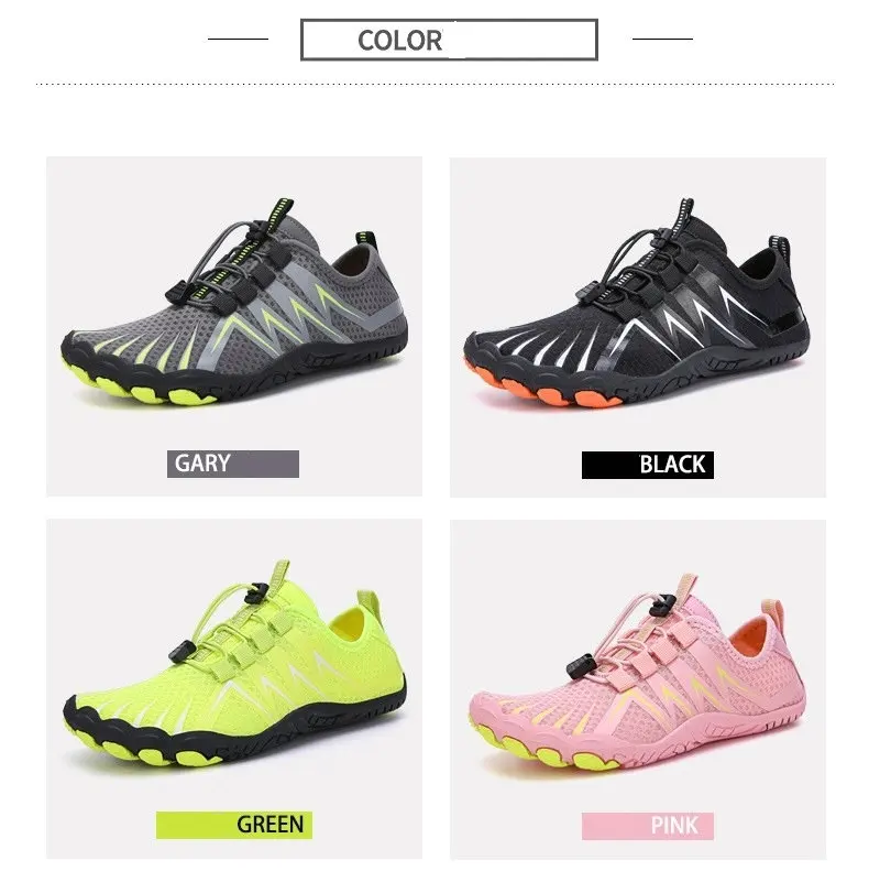 New Couple Upstream Shoes Large Size Wading Diving Beach Sneaker water shoes Soft Antiskid Sole Outdoor Sports Shoes For Men Wom