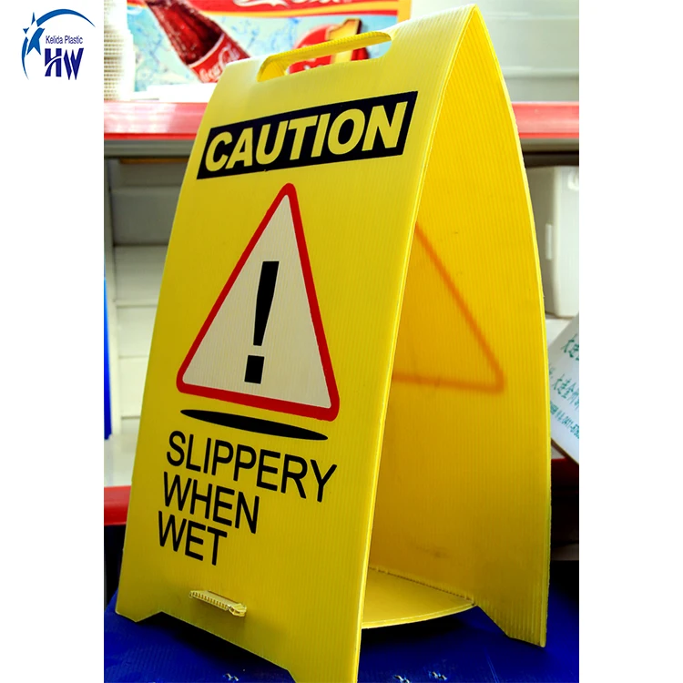High quality waterproof hollow pp corrugated plastic sheet for safety sign