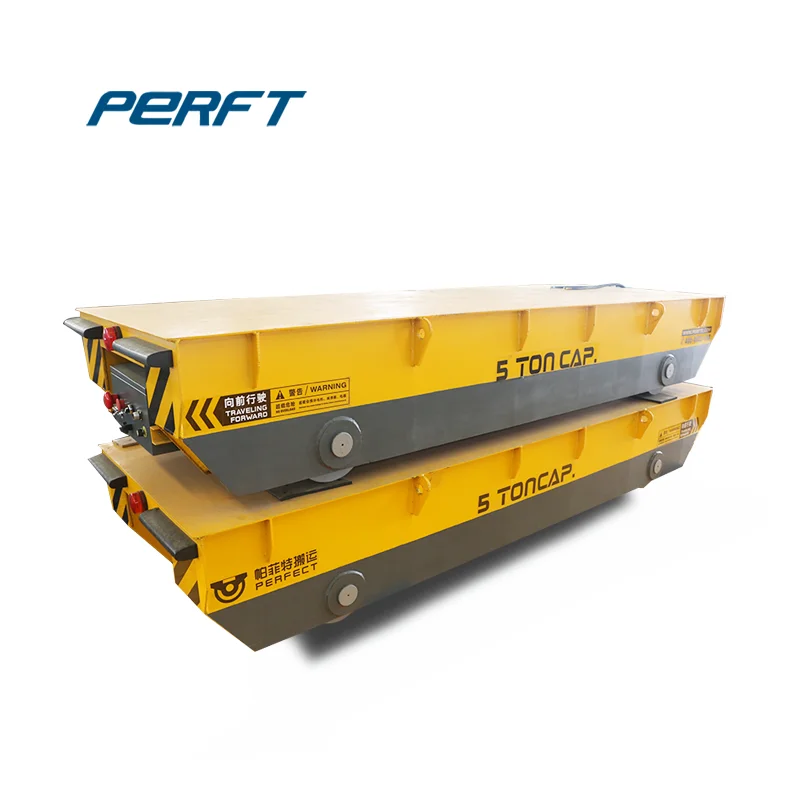 Электрическая моторизованная плита железнодорожная транспортная тележка