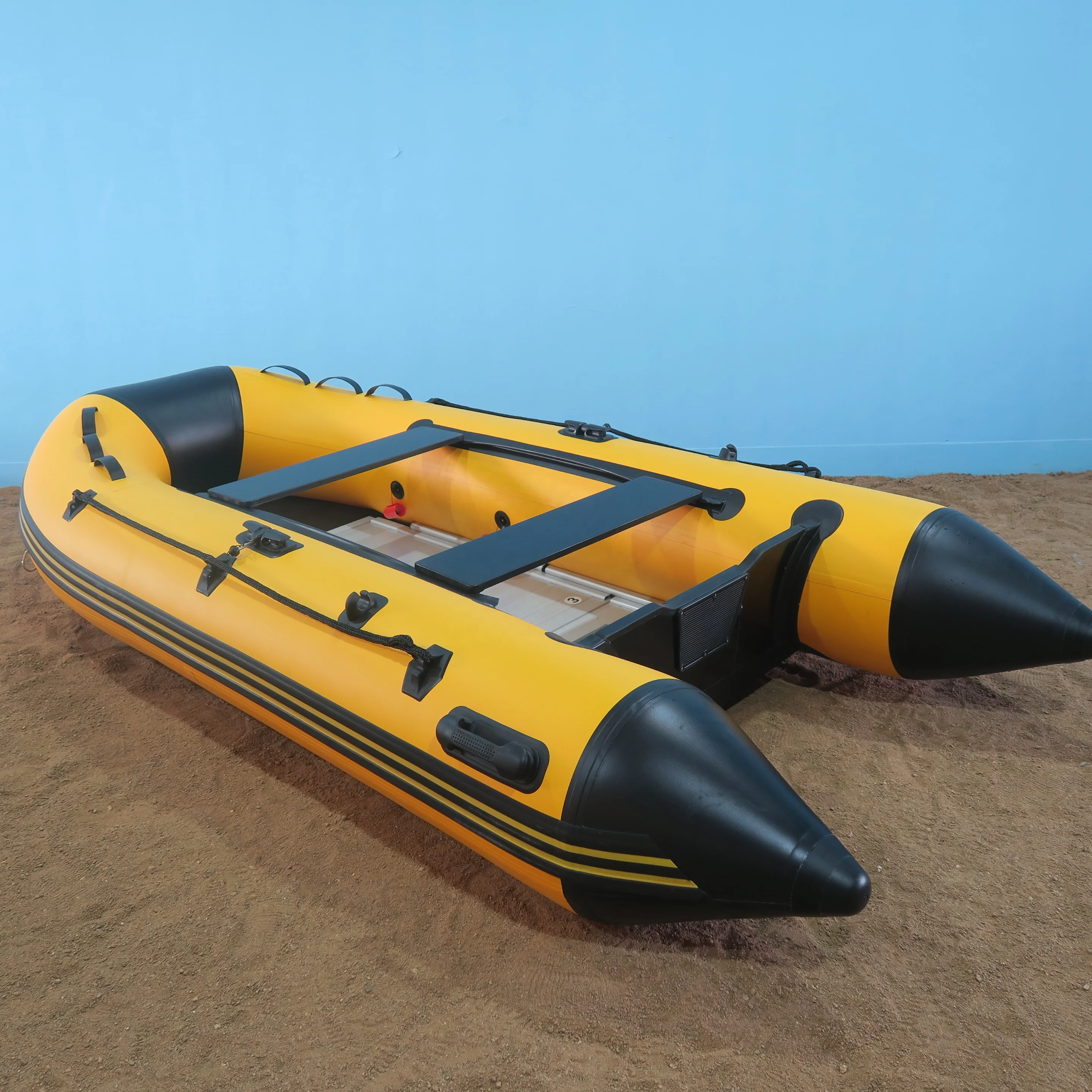 360CM 6 Persons Inflatable fishing rubber motor boat for sale