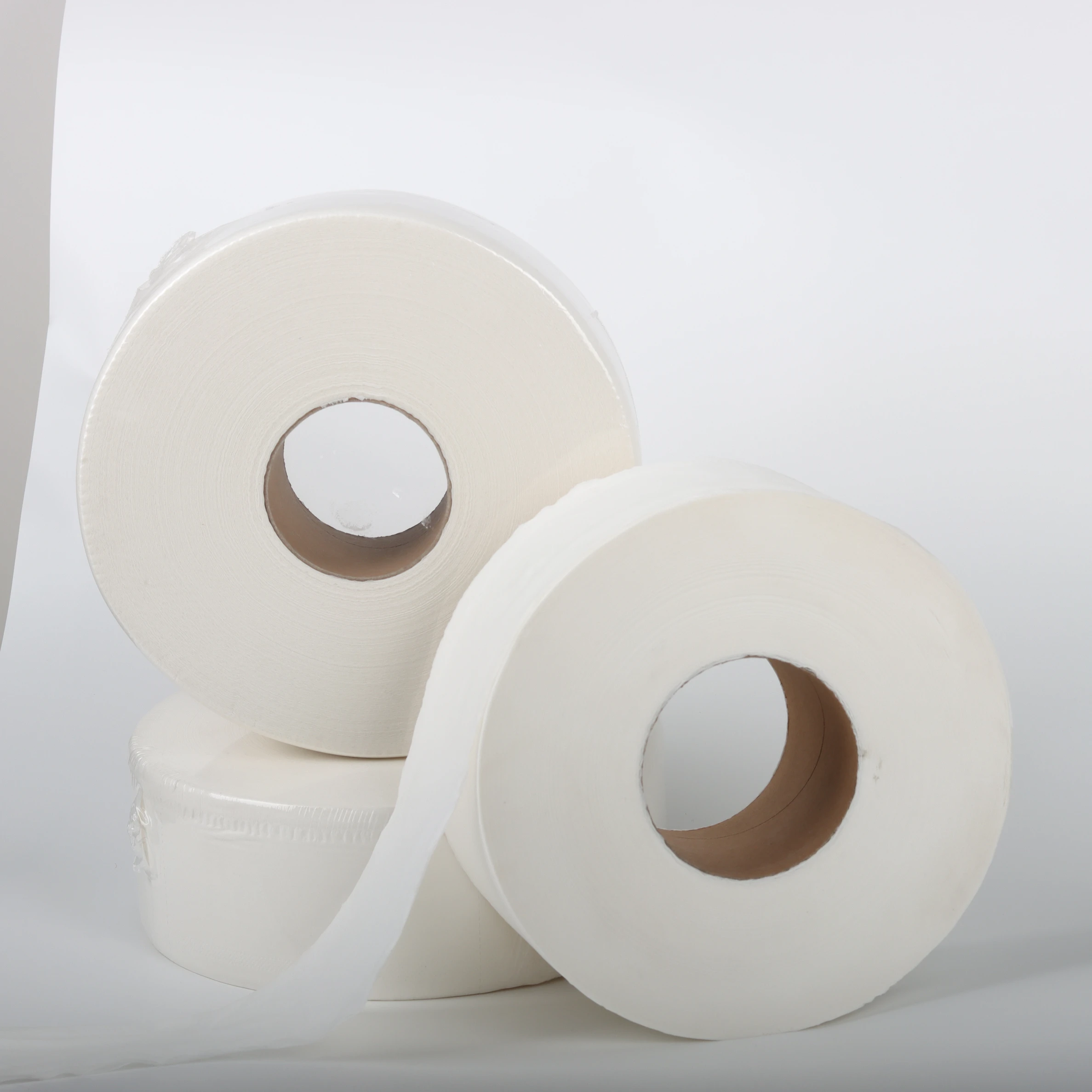 Commercial Toilet Paper jumbo toilet paper 100% Recycled Fiber, 2-PLY, White, 100% virgin wood pulp,bathroom tissue