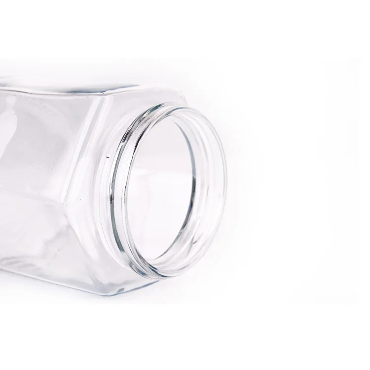 Wholesale wooden lid honey bottle candy jar wooden lid glass bottle seal jar 30ML-380ML