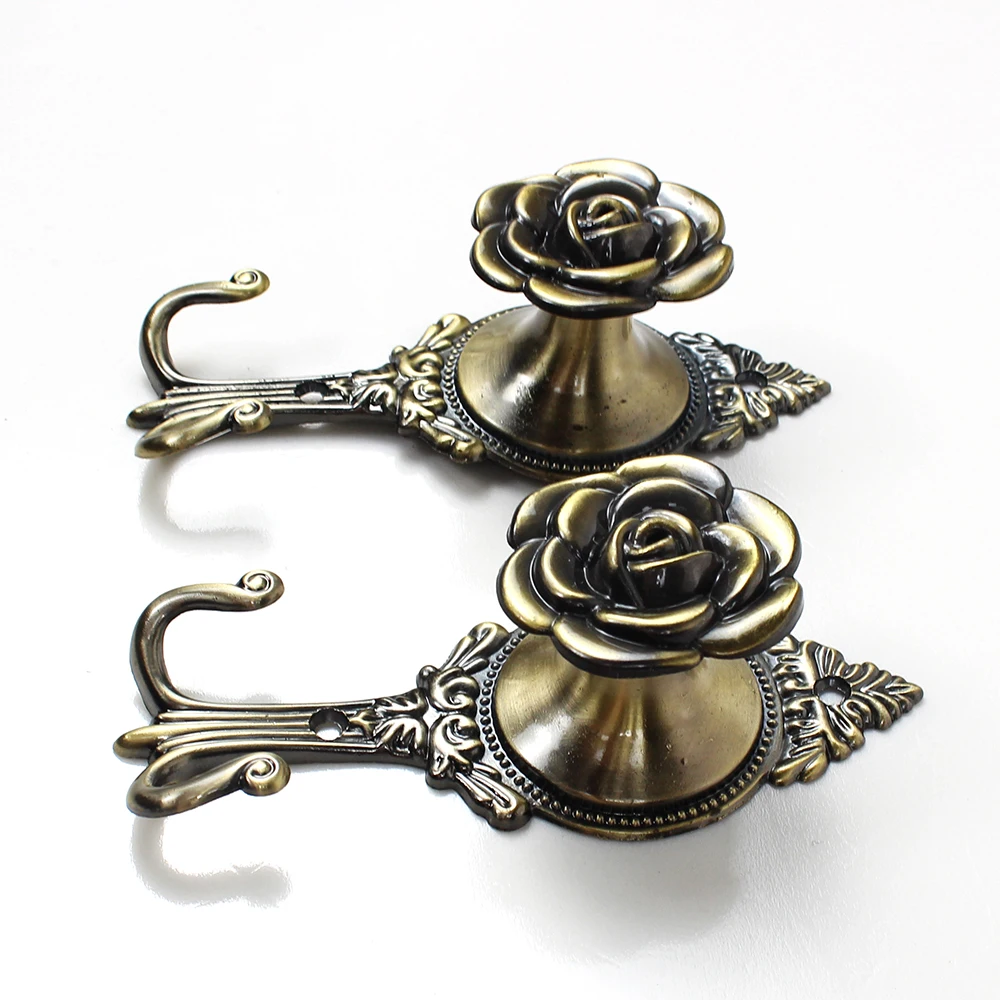 High quality crystal curtain wall hook wholesale factory supply metal curtain tie back