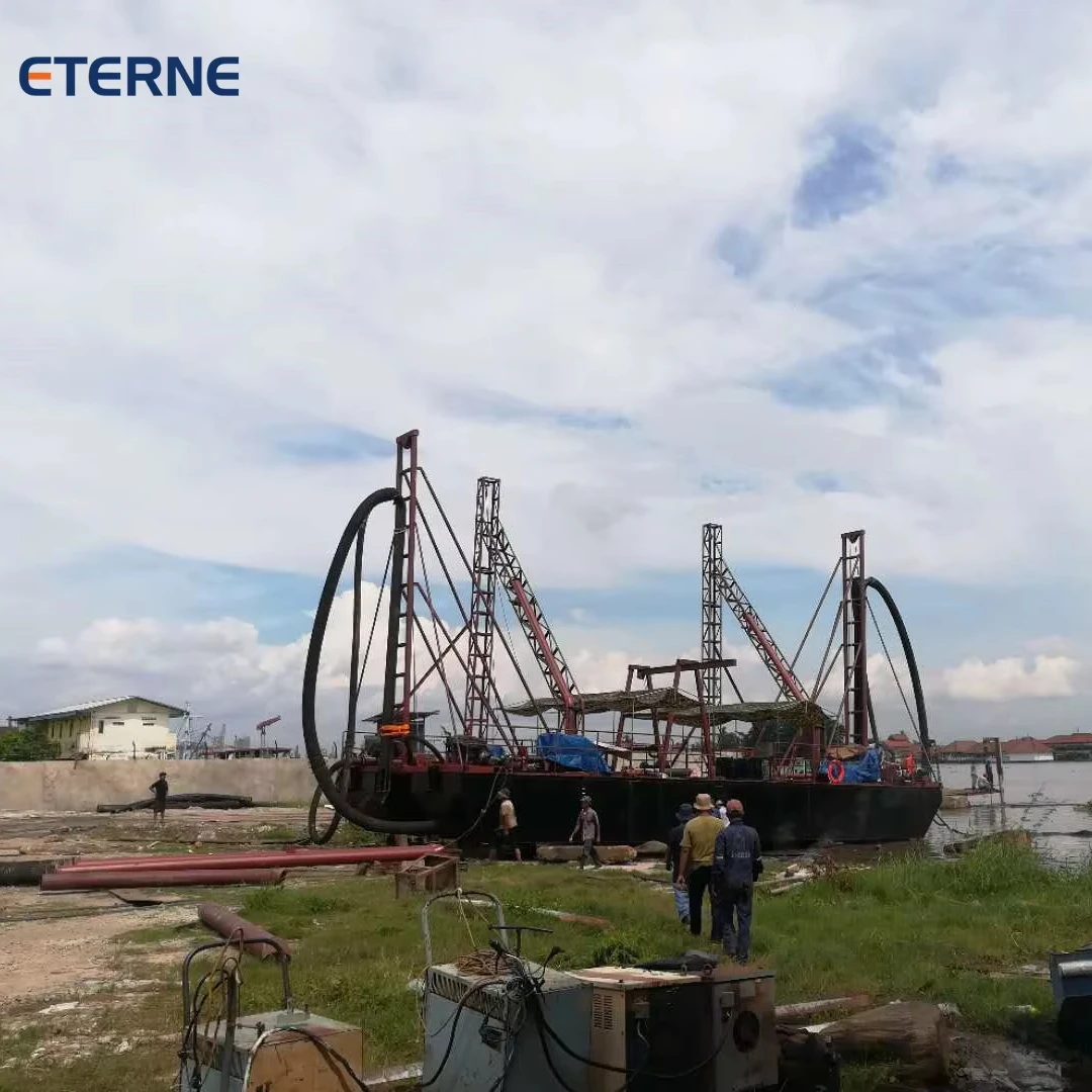 Eterne 10 InchJet Suction Dredger Dredging Hdpe Pipe Floater For Dredging Sand dredger