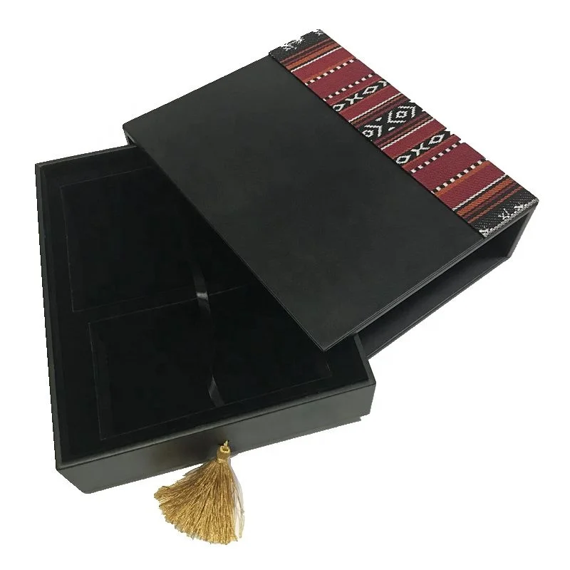 
New Style Leather Date Box Muslim Style Chocolate Box for Ramadan 