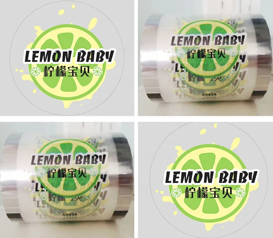 12 Zodiacs Design PP Plastic Cup Sealing Film Roll for Bubble Tea and Food Packaging