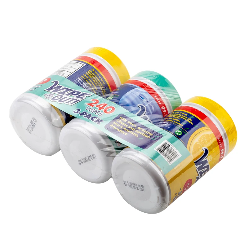 Фабрика дезинфицирующее средство для очистки бытовой ручной OEM изготовленный на заказ влажные салфетки на спиртовой основе влажные салфетки