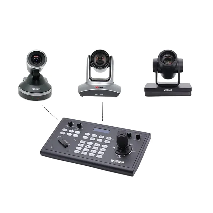 WODWIN Professional broadcasting solution SDI IP POE PTZ 1080p 20x Optical zoom camera with Network RJ45 Keyboard Controller