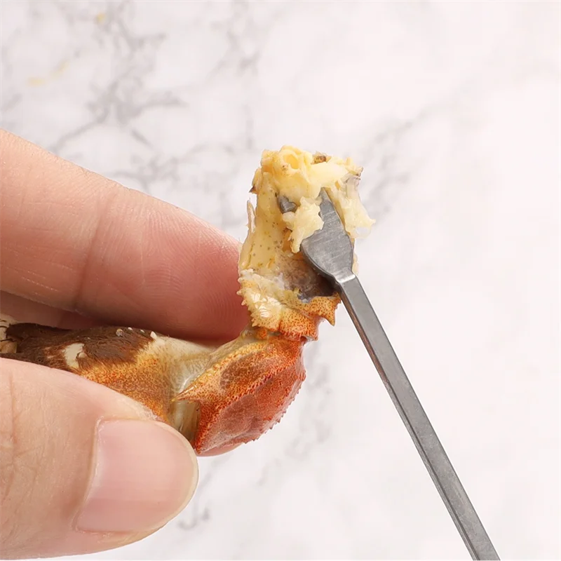 Multifunctional Sea Food Tool Portable Lobster Crackers and Picks Set for Crack Open Every Part of Crabs