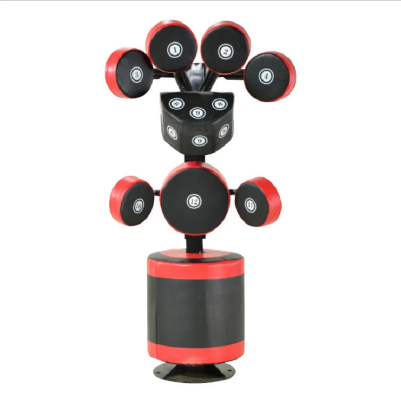 Boxing Vertical Multi-position Adjustable Boxing Target  Multi-functional  Gym Professional Boxing Training Equipment