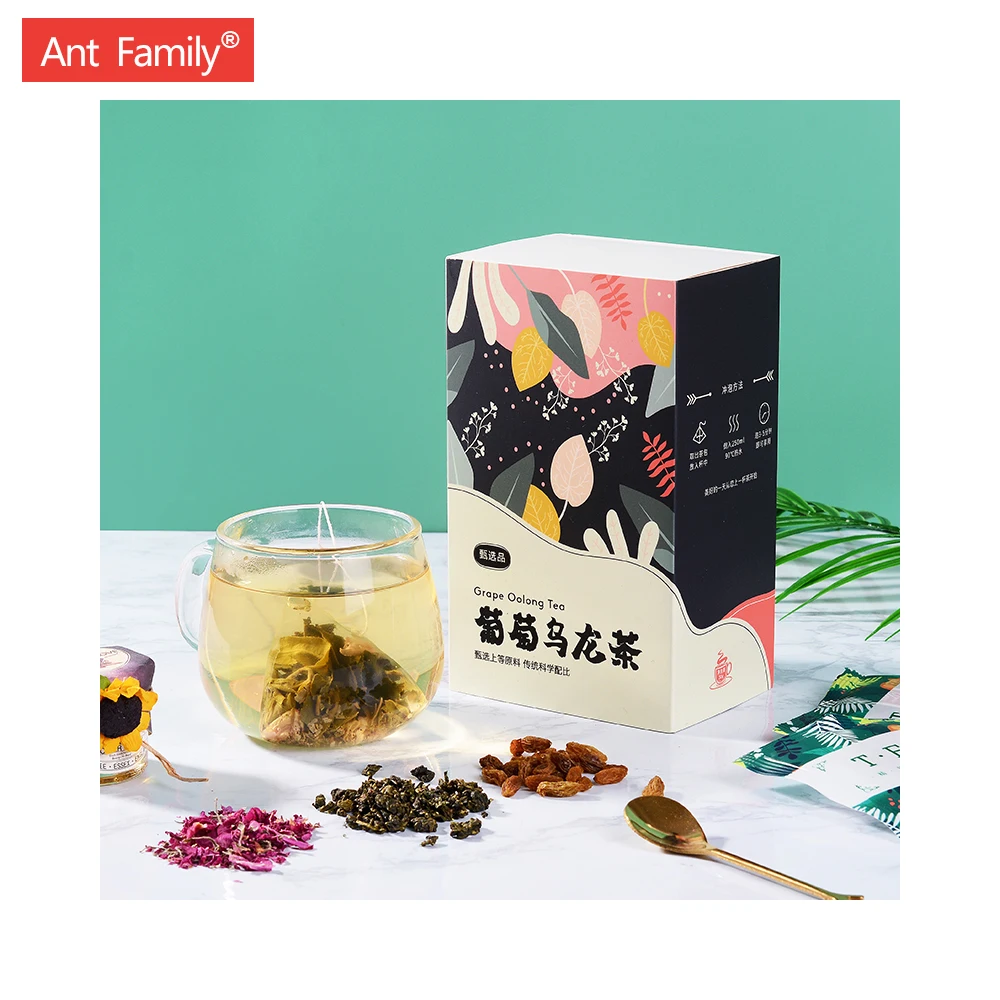 Китайский Производитель, низкая цена, виноградный Улун, фрукты, чайные пакетики, виноградный Улун, чай