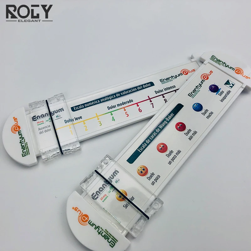 
Nursing Professional Pvc Flexible Plastic Medical Pain Score Scale Ruler 