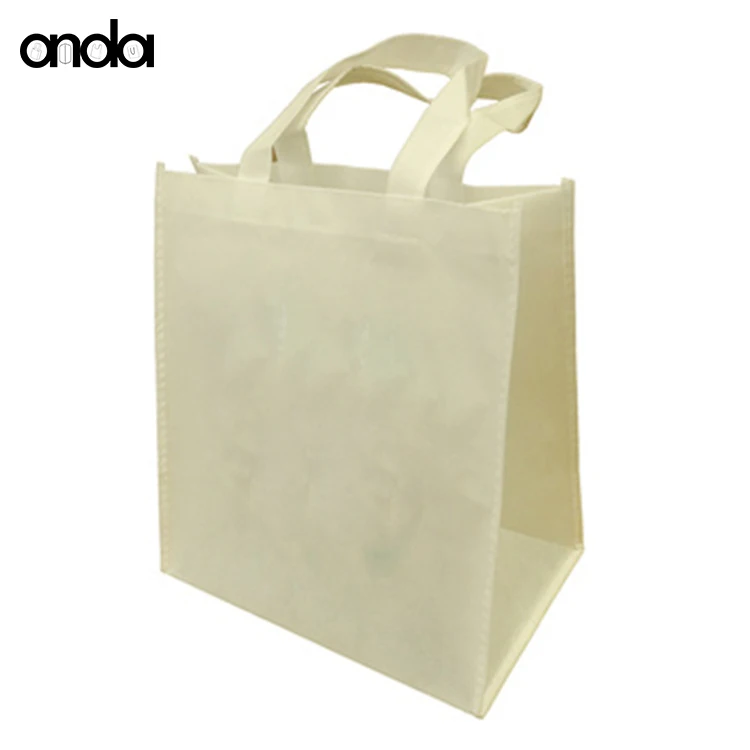 Promotional Cheap Custom Logo Print heat press Non Woven Eco Friendly Reusable Shopping advertisement Bag hand bags