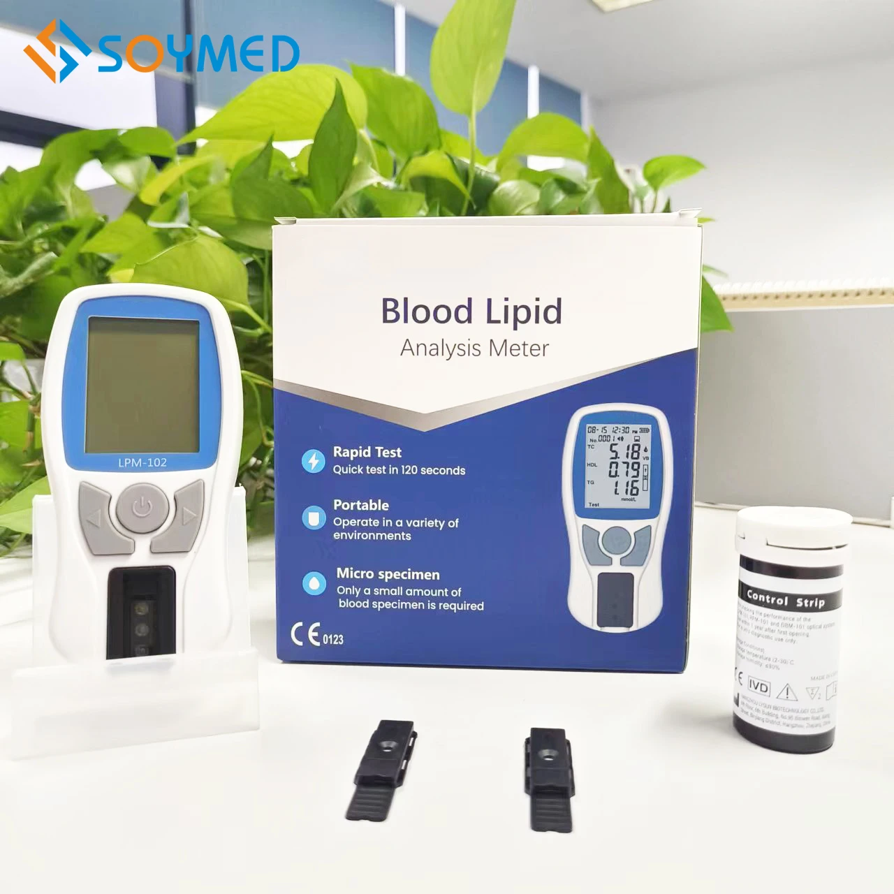 Wholesale Blood Lipid Glucose Monitoring System Analyzer Meter cholesterol meter