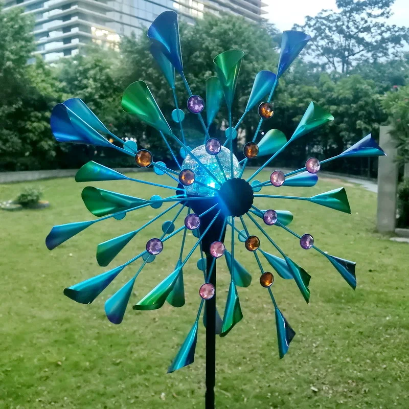 pinwheel metal Garden Windmill