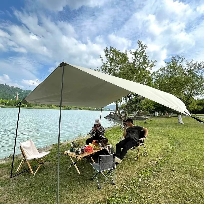 Manually Pergola with sliding canopy Wave shade sail