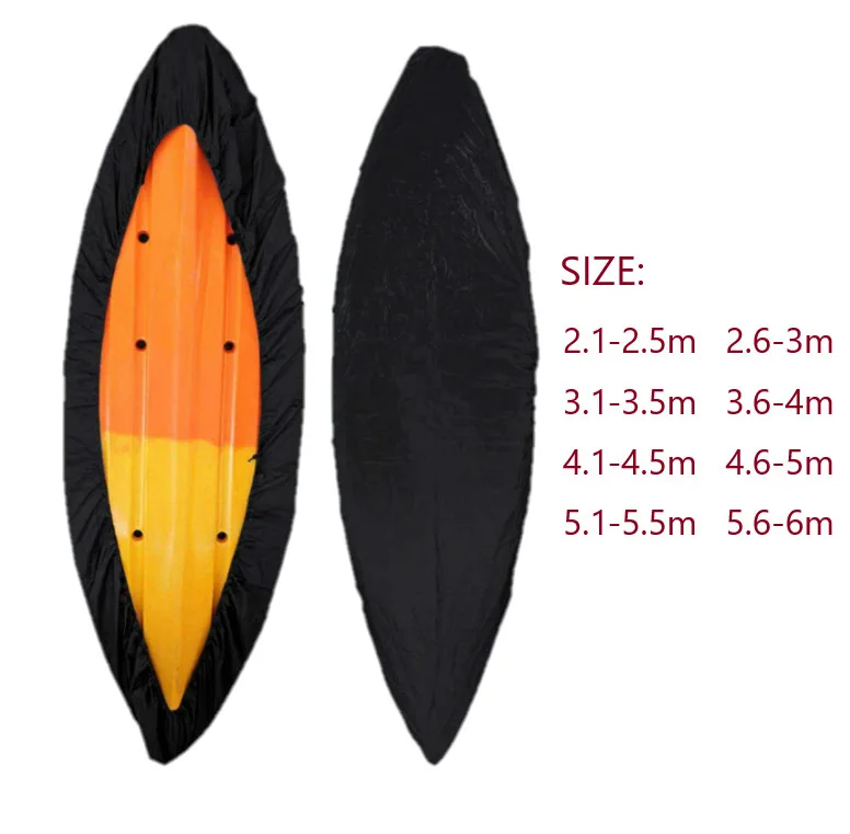 Boat Accessories Polyester Dust proof Waterproof Canoe Boat Kayak Cover For Fishing Boat/Rowing Shell/Paddle Board