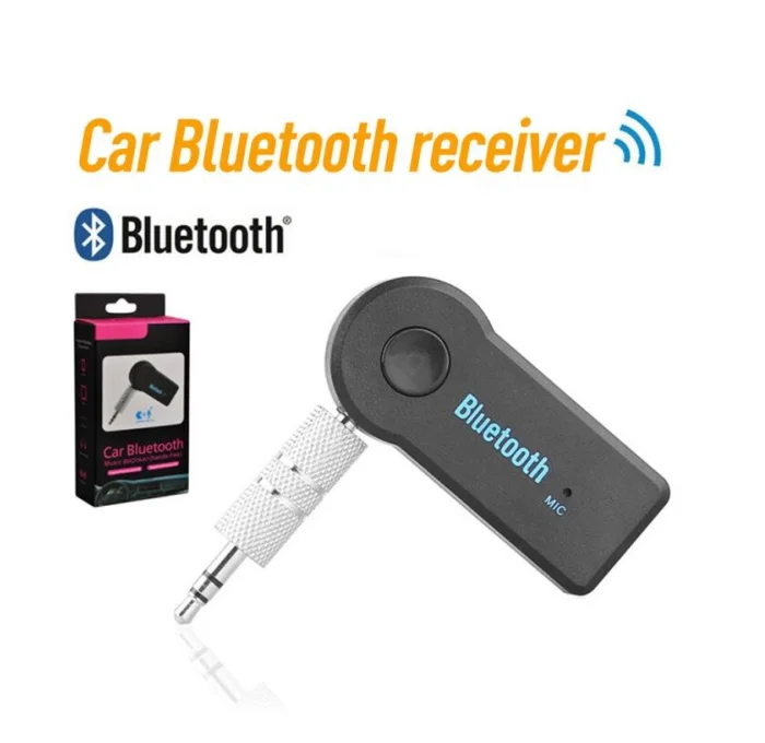 Wholesale Car Music Audio AUX 3.5mm Jack Wireless Adapter Car Hands free Call, For Headphone Home Stereo System Speaker