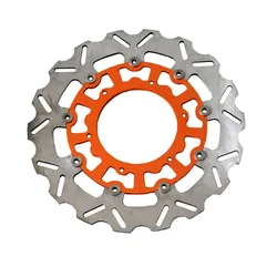 EXC SXF 250 350  450 Aluminum Alloy Motorcycle Front Wheels 320mm Floating Break Disc For KTM