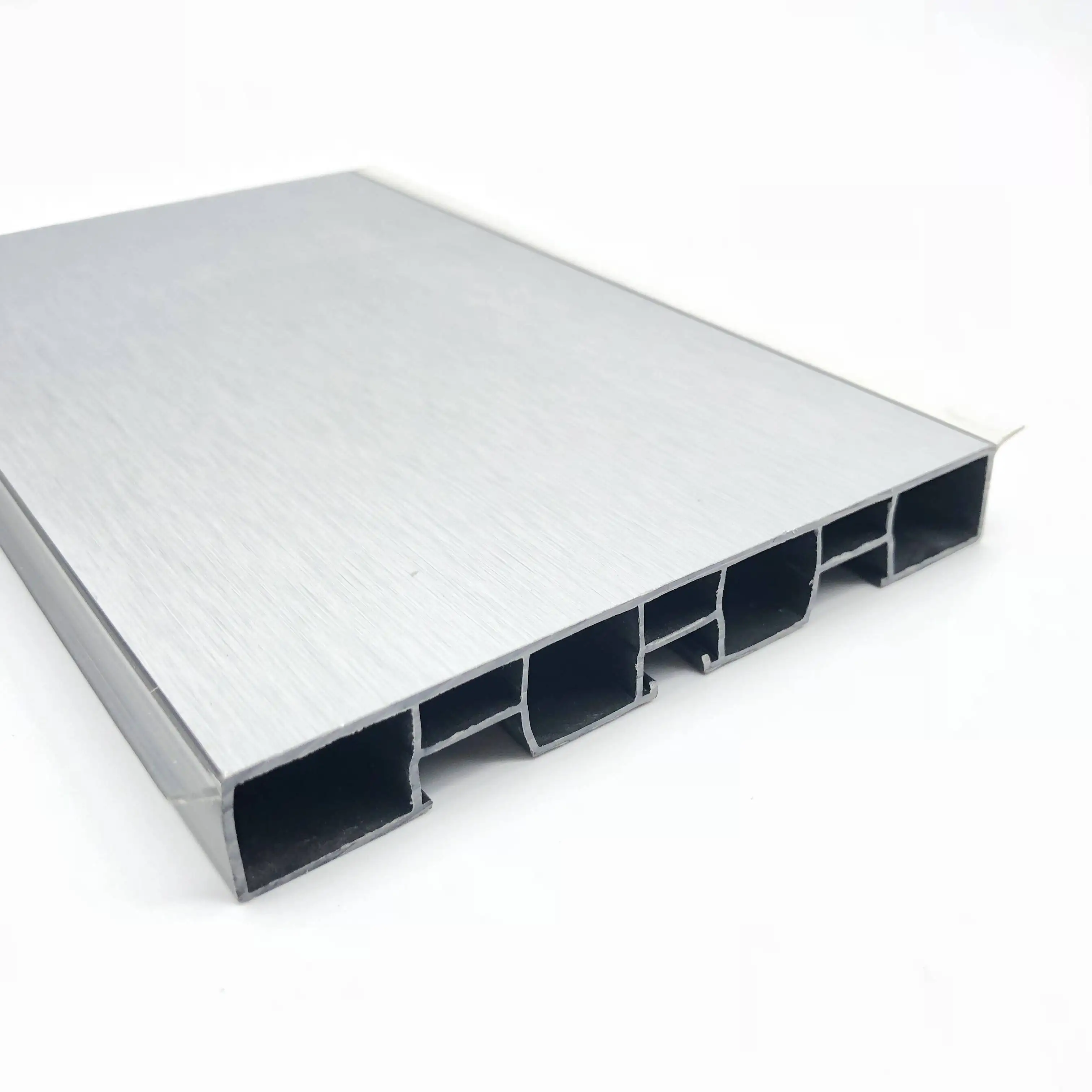 100mm Aluminum Foil PVC plinth skirting board for kitchen cabinet