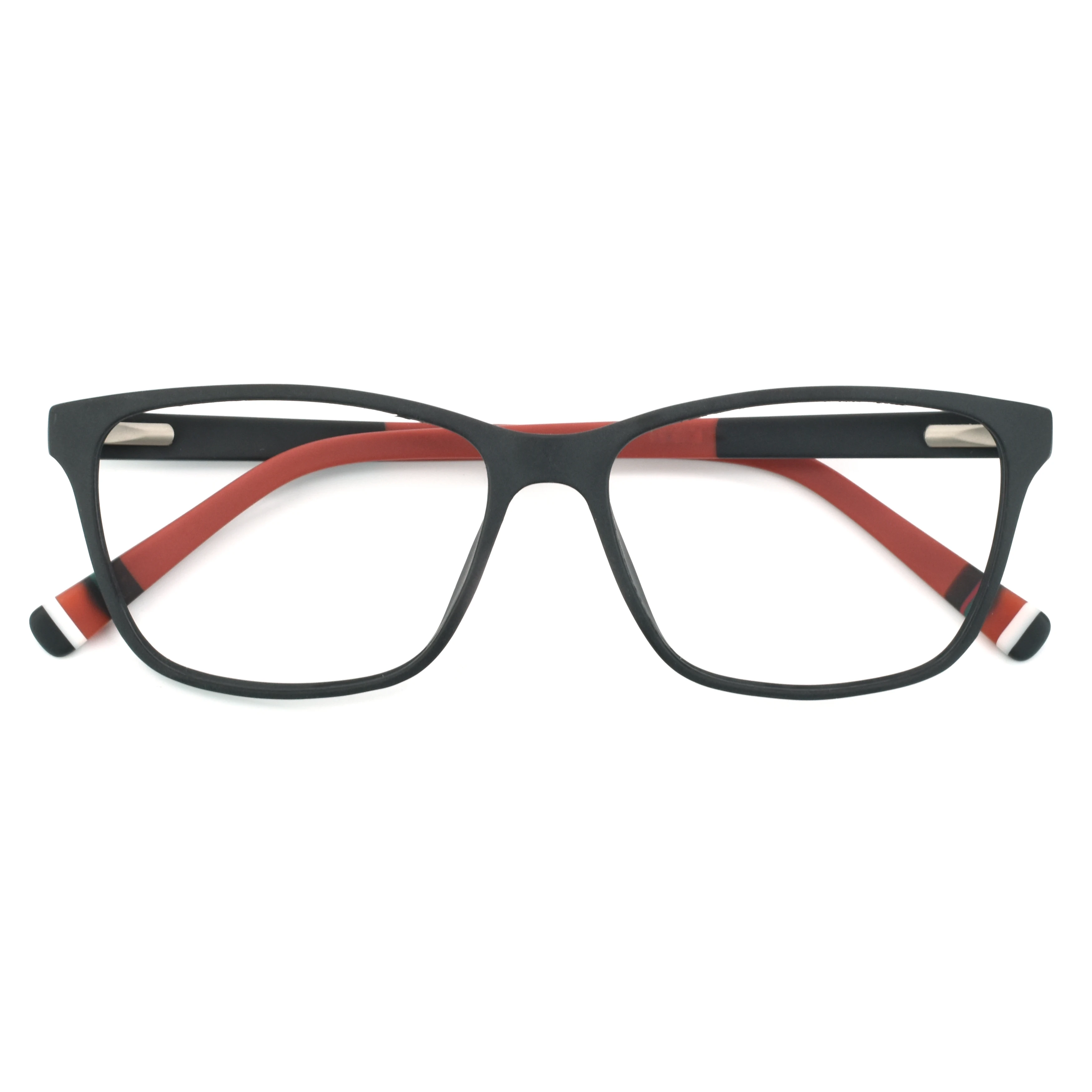 Pilot optics classic design square acetate eyeframe men minus eyeglasses frames