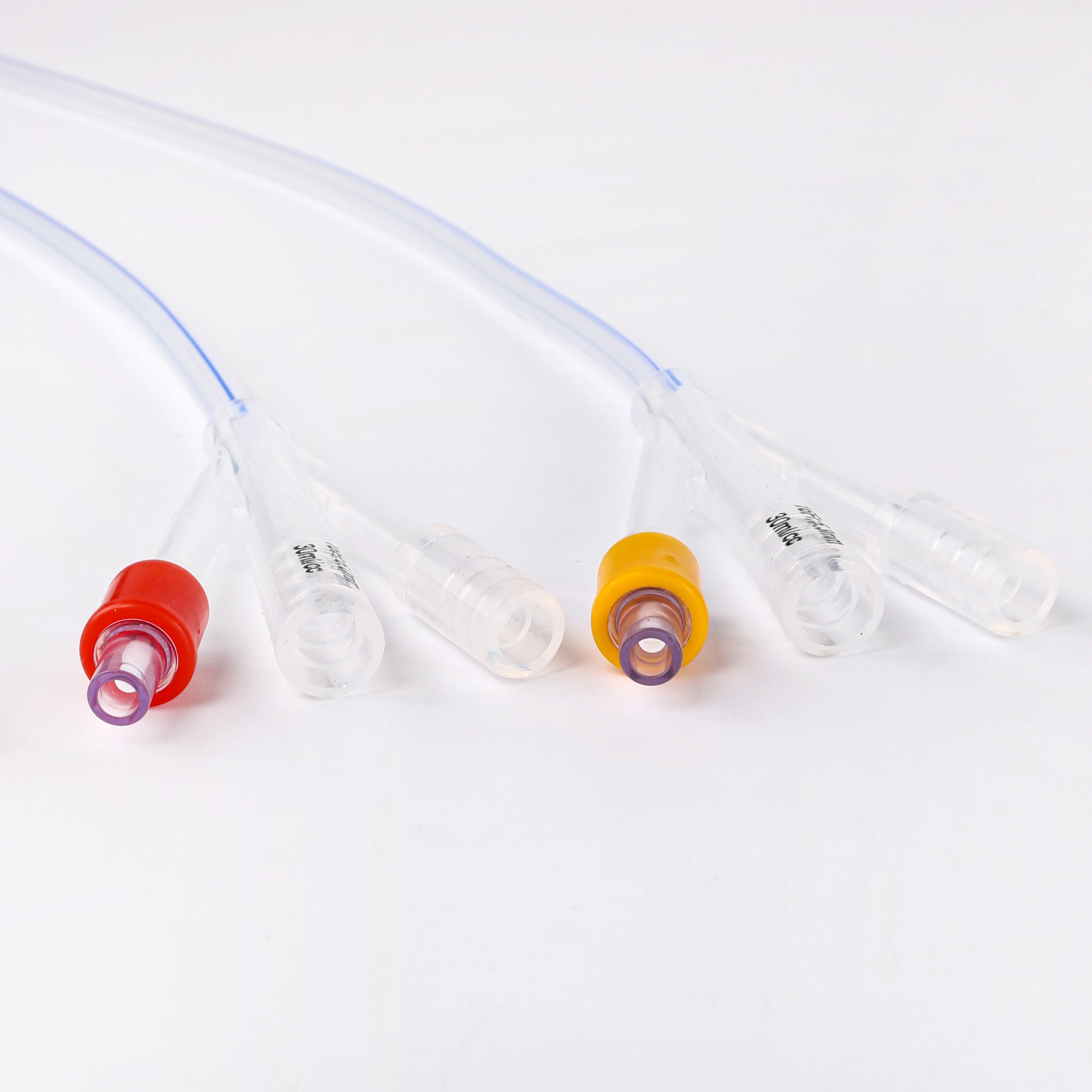 3way Foley Catheter With Temperature Probe 100% Silicon High Accuracy