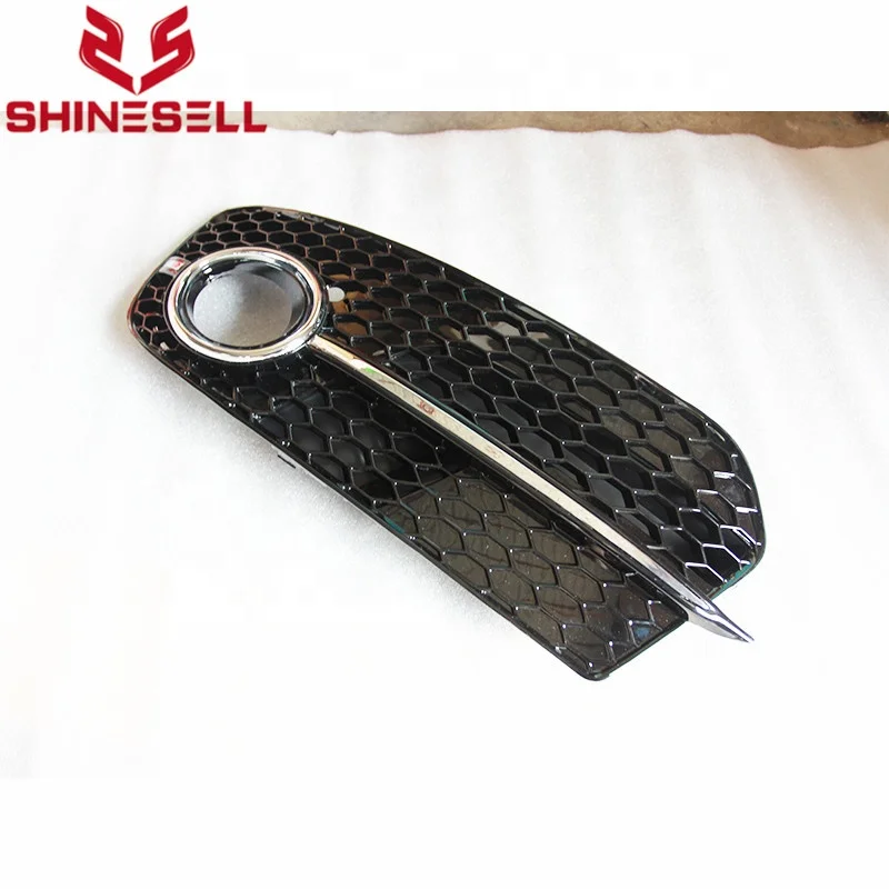 2PCS RH and LH Refit RSQ5 Front Fog Lamp Cover Trim Fit Audi Q5 2013 2014 2015 2016 2017