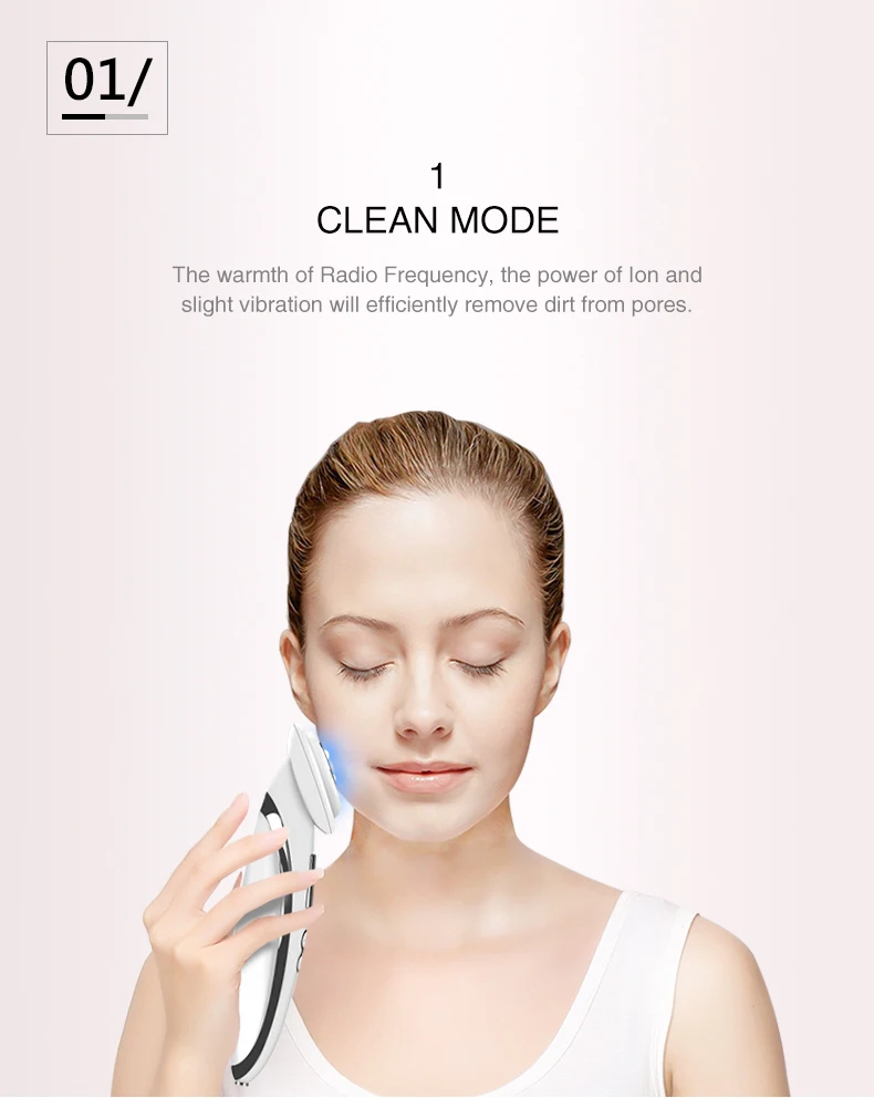 Shenzhen Siken 3D Notime Electric beauty 5 in 1 facial massager