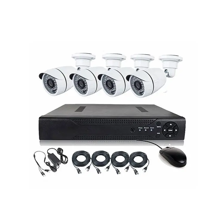 
 XMEYE, фабрика, оптовая продажа, комплект ahd dvr, AI-камера видеонаблюдения с функцией обнаружения лица, 1080P, 4-канальная AHD-камера, комплект DVR  