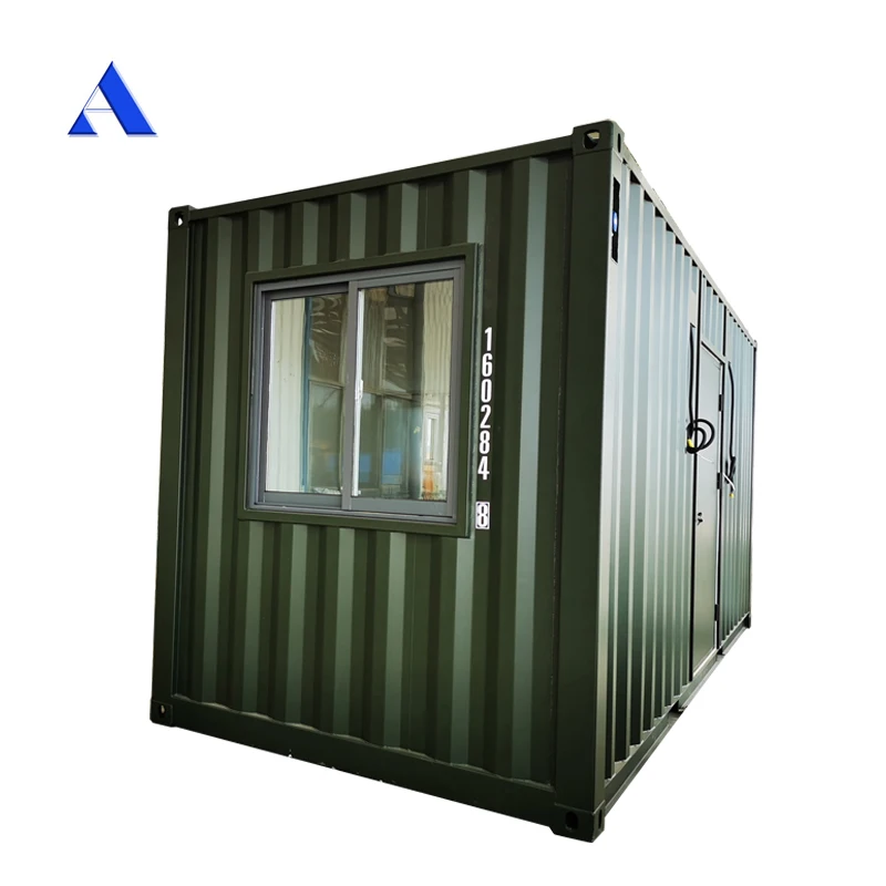 Customizable Shipping containers Office or Home 20 foot High Cube With Toilet and Air conditioner