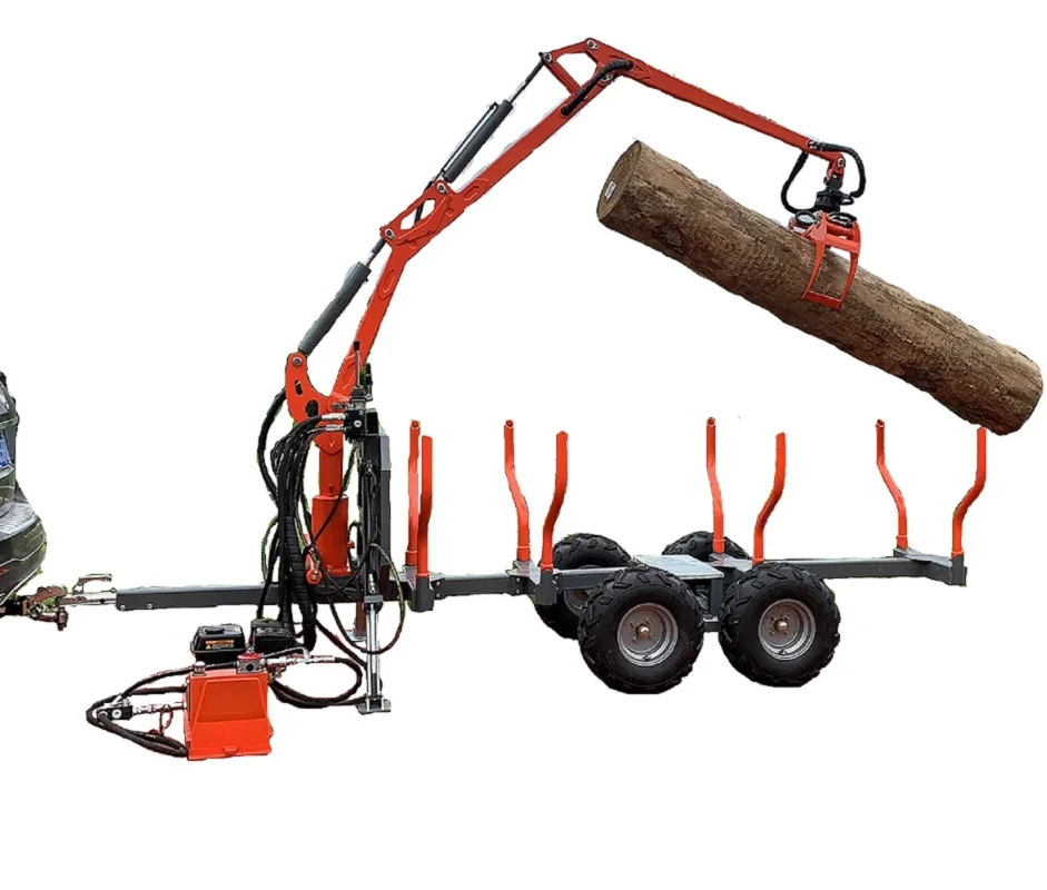 High Quality Atv Tow Behind Trailer ATV Tipping Rrailer transport ATV Trailers