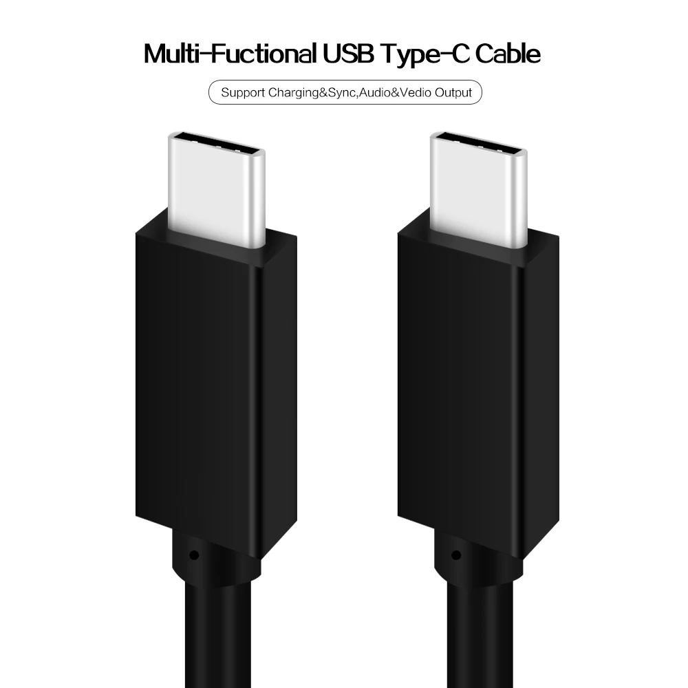 A-BST PD 100W (20V 5A) USB  C cable USB 3.1 Gen 2 multifunction type c to Type C cables with e-mark chip